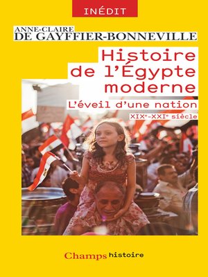 cover image of Histoire de l'Égypte moderne